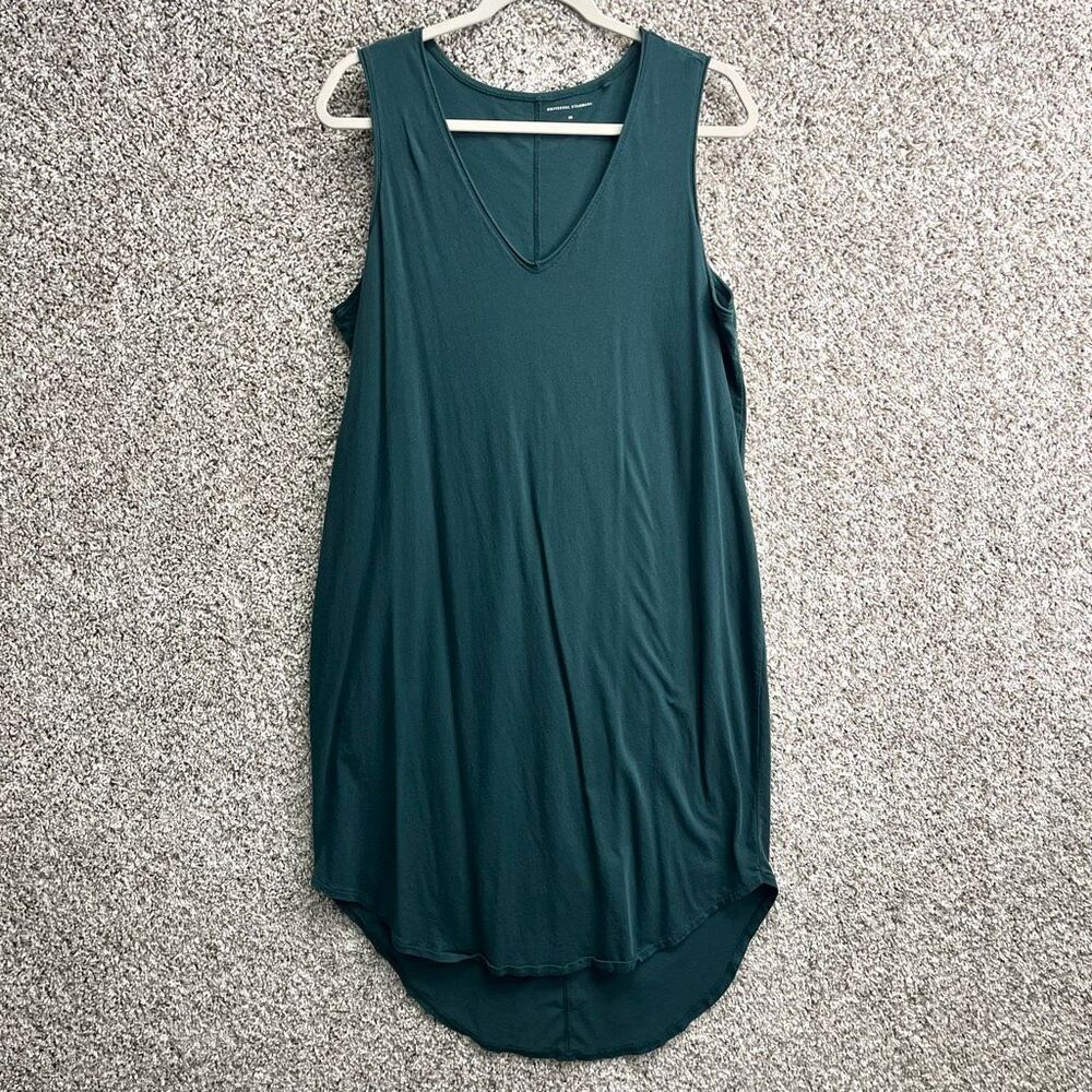 Universal Standard Dress Women’s XS Dark Green Sleeveless Tank V-Neck T-Shirt